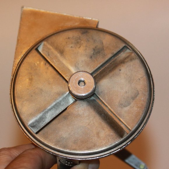 Vintage CAPSON food cutter processor slicer grater hand crank table clamp - Picture 2 of 5